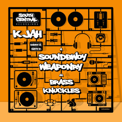 Soundboy Weaponry album by K Jah - Drum and Bass Cover Art