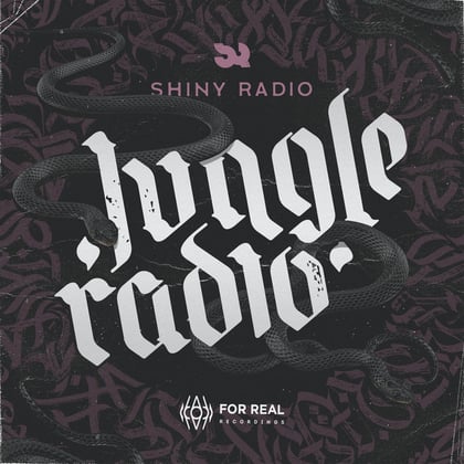 Jungle Radio album by Shiny Radio - Drum and Bass Cover Art