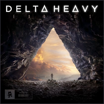Exodus album by Delta Heavy - Drum and Bass Cover Art