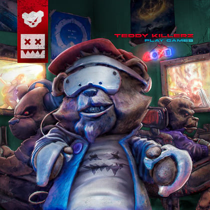 Play Games album by Teddy Killerz - Drum and Bass Cover Art