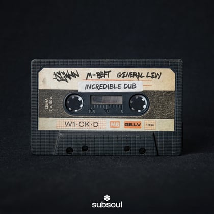 Incredible Dub album by General Levy, IsGwan & M-Beat - Drum and Bass Cover Art