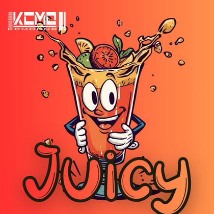 Juicy album by KCMO - Drum and Bass Cover Art