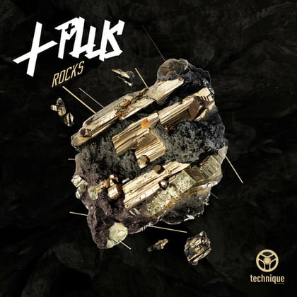Rocks album by L Plus - Drum and Bass Cover Art