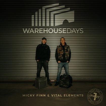 Warehouse Days Part One album by Micky Finn & Vital Elements - Drum and Bass Cover Art