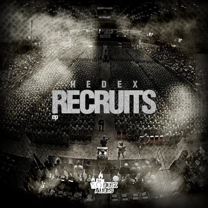 Recruits album by Hedex & Black Orchid - Drum and Bass Cover Art