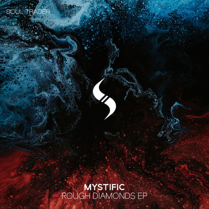 Rough Diamonds EP album by Mystific - Drum and Bass Cover Art