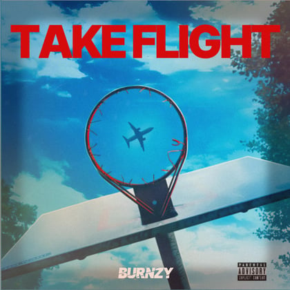 Take Flight album by BURNZY - Drum and Bass Cover Art