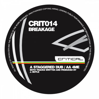 Staggered Dub / 4 Me album by Breakage - Drum and Bass Cover Art