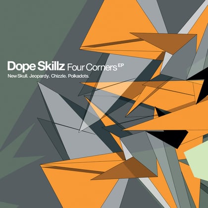 Four Corners EP album by Dopeskillz - Drum and Bass Cover Art