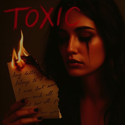 Toxic album by NBC9 - Drum and Bass Cover Art