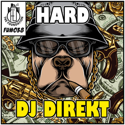 Hard album by DJ Direkt - Drum and Bass Cover Art
