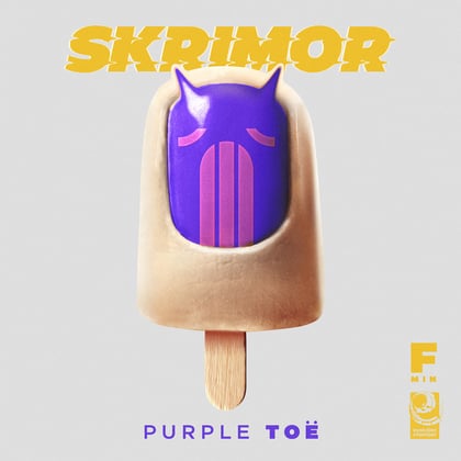 Purple Toe album by Skrimor - Drum and Bass Cover Art