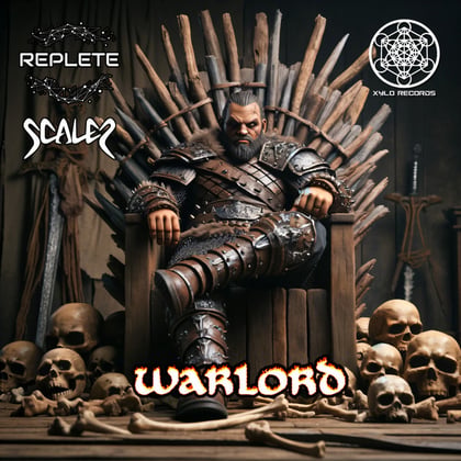 Warlord album by Replete - Drum and Bass Cover Art