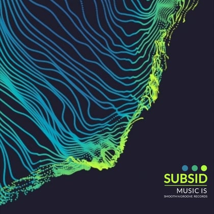 Music Is album by Subsid - Drum and Bass Cover Art