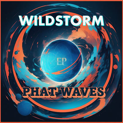 Phat Waves album by Wildstorm - Drum and Bass Cover Art