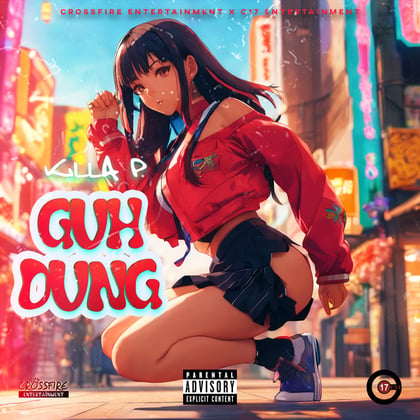 Guh Dung album by Kasra - Drum and Bass Cover Art