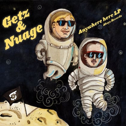 Anywhere Here LP album by Getz - Drum and Bass Cover Art