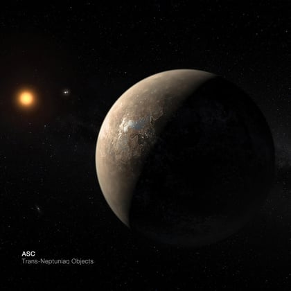 Trans-Neptunian Objects album by ASC - Drum and Bass Cover Art