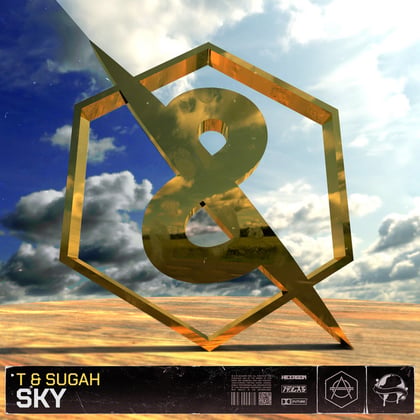 Sky album by Cyantific & T & Sugah - Drum and Bass Cover Art