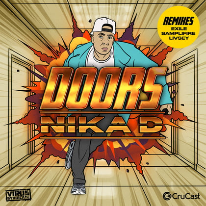 Doors (Exile Remix) album by AIRGLO, Exile & Nika D - Drum and Bass Cover Art