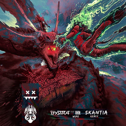 Wipe (Skantia Remix) album by Gydra & skantia - Drum and Bass Cover Art