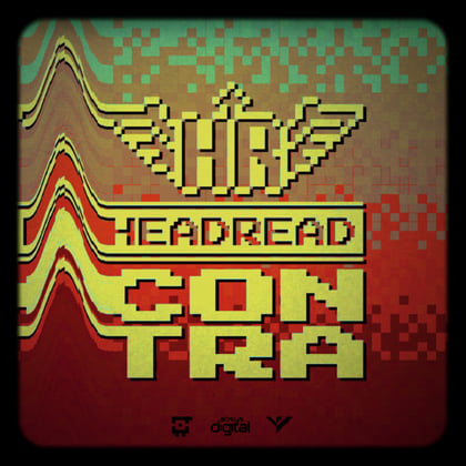 Contra album by HeadRead & Limewax - Drum and Bass Cover Art