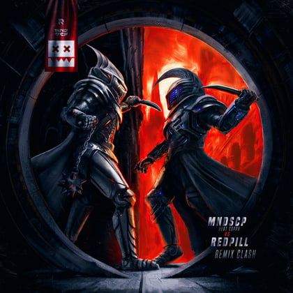 Remix Clash album by Redpill - Drum and Bass Cover Art
