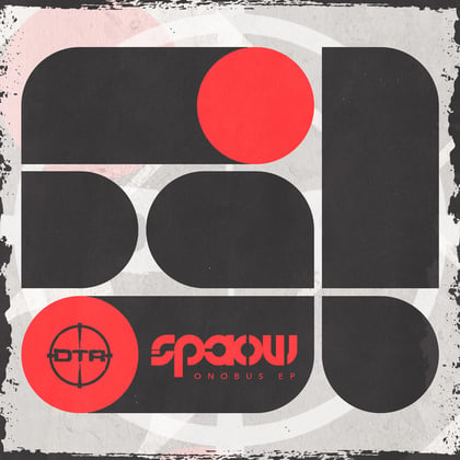Onobus EP album by Spaow - Drum and Bass Cover Art