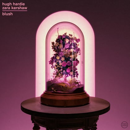 Blush album by Hugh Hardie - Drum and Bass Cover Art