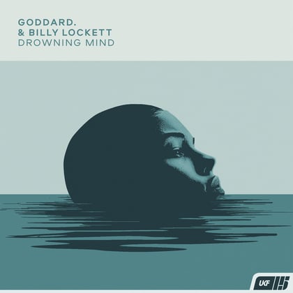 Drowning Mind album by goddard. - Drum and Bass Cover Art