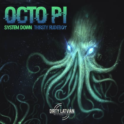 System Down / Thirsty Rudeboy album by Octo Pi - Drum and Bass Cover Art
