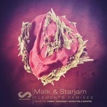 Elements Remixes album by Malk & NickBee - Drum and Bass Cover Art