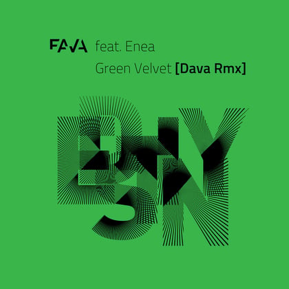 Green Velvet (Dava Rmx) album by Enea - Drum and Bass Cover Art