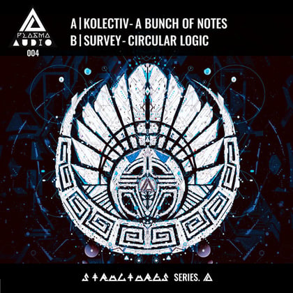 A Bunch of Notes / Circular Logic album by Theory, Kolectiv & Survey - Drum and Bass Cover Art