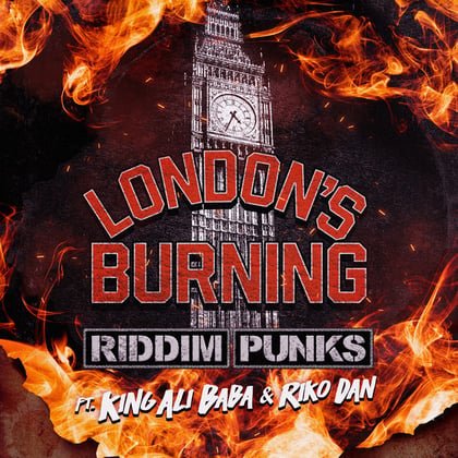 London's Burning (feat. King Ali Baba & Riko Dan) album by T>I - Drum and Bass Cover Art