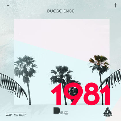 1981 album by Duoscience - Drum and Bass Cover Art