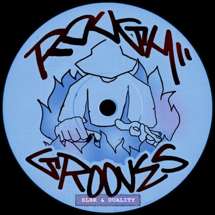 Rough Grooves EP album by Sl8r & Duality - Drum and Bass Cover Art
