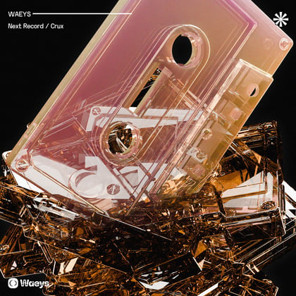 Next Record / Crux album by Waeys - Drum and Bass Cover Art