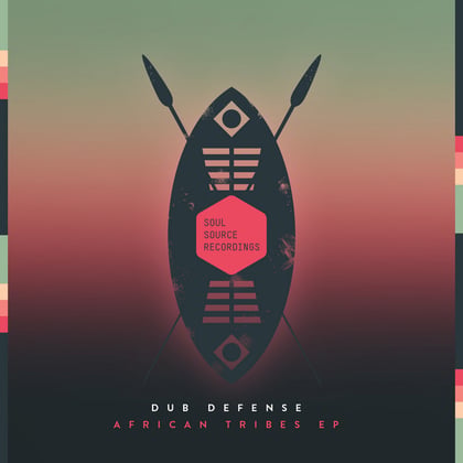 African Tribes EP album by Dub Defense - Drum and Bass Cover Art