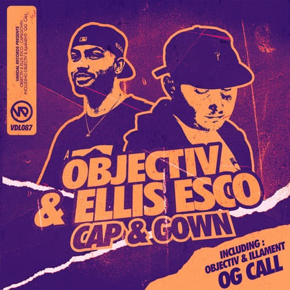 Cap & Gown / OG Call album by Objectiv - Drum and Bass Cover Art