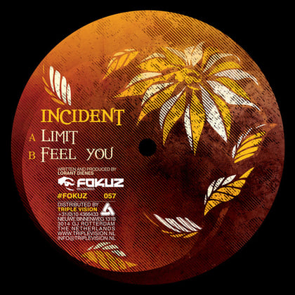 Limit / Feel You album by Incident - Drum and Bass Cover Art