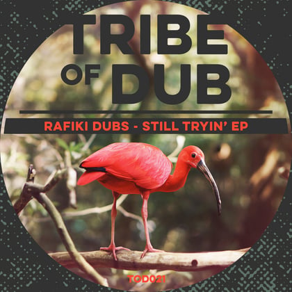 Still Tryin' EP album by Rafiki Dubs - Drum and Bass Cover Art