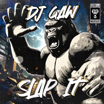 Slap It album by DJ Gaw - Drum and Bass Cover Art