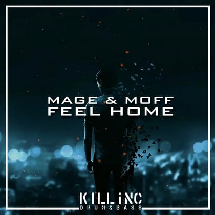 Feel Home album by Mage - Drum and Bass Cover Art