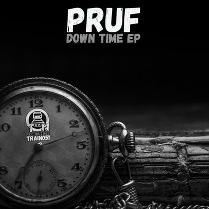 Down Time EP album by Pruf - Drum and Bass Cover Art