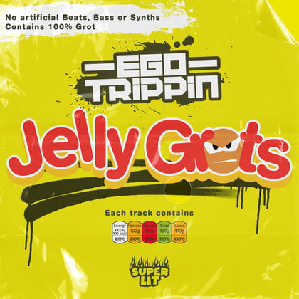 Jelly Grots album by Ego Trippin - Drum and Bass Cover Art