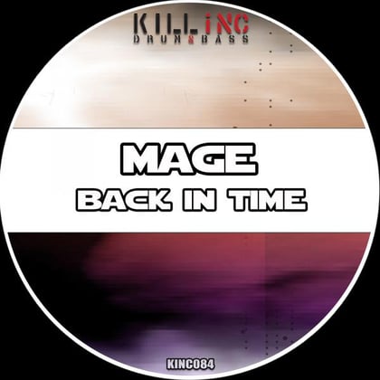 Back In Time album by Mage - Drum and Bass Cover Art