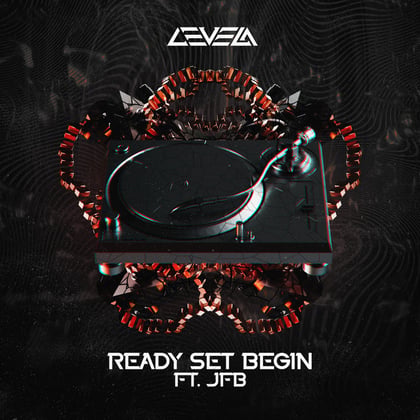 Ready Set Begin album by Levela - Drum and Bass Cover Art