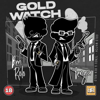 Gold Watch album by Tengu - Drum and Bass Cover Art