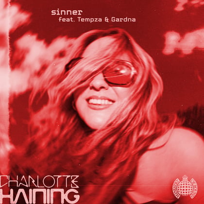 Sinner album by Charlotte Haining, Tempza & Gardna - Drum and Bass Cover Art